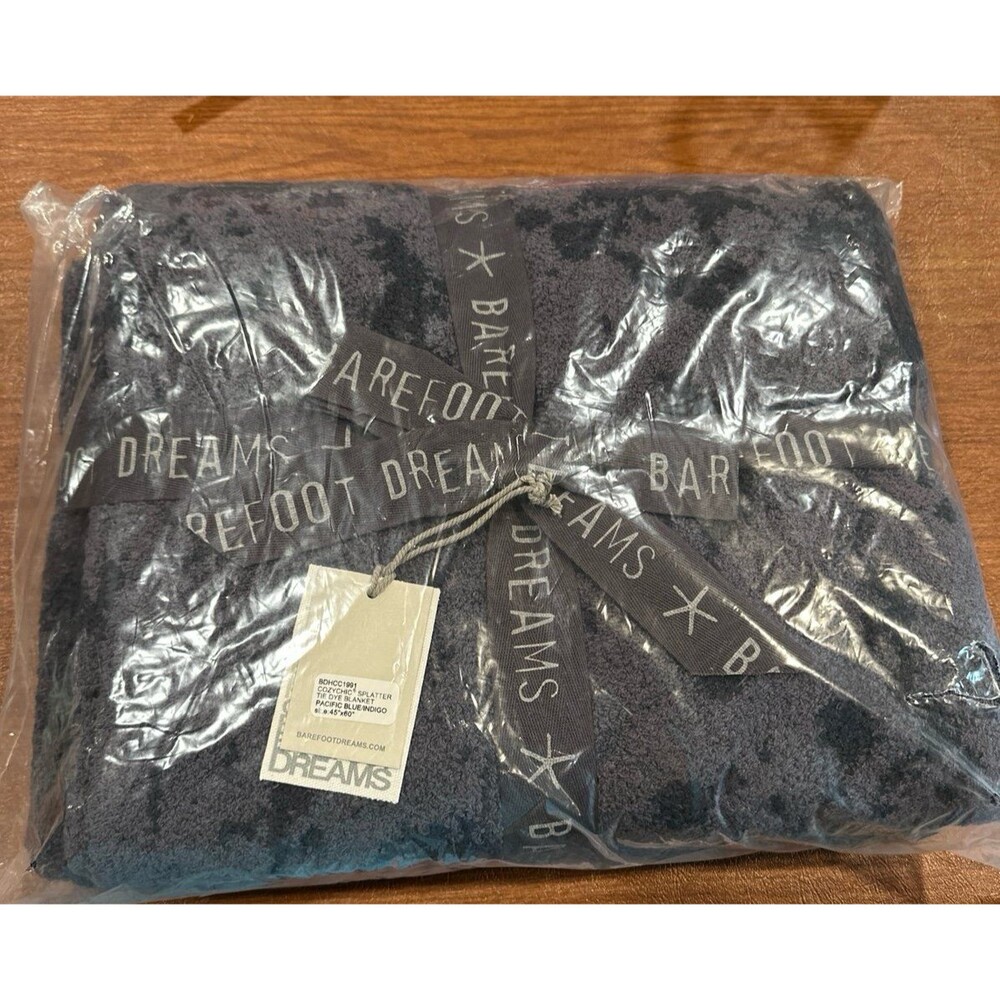 Barefoot Dreams CozyChic Splatter Dye Blanket 45" X 60"